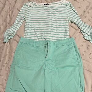 GAP Mint Green Women's Shorts